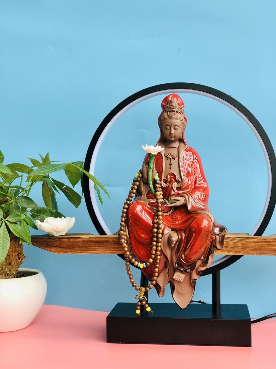 TÔN TƯỢNG QUAN ÂM 37CM