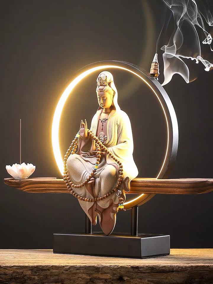 TÔN TƯỢNG QUAN ÂM 37CM