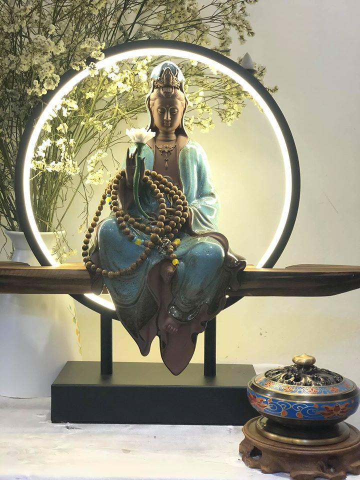 TÔN TƯỢNG QUAN ÂM 37CM