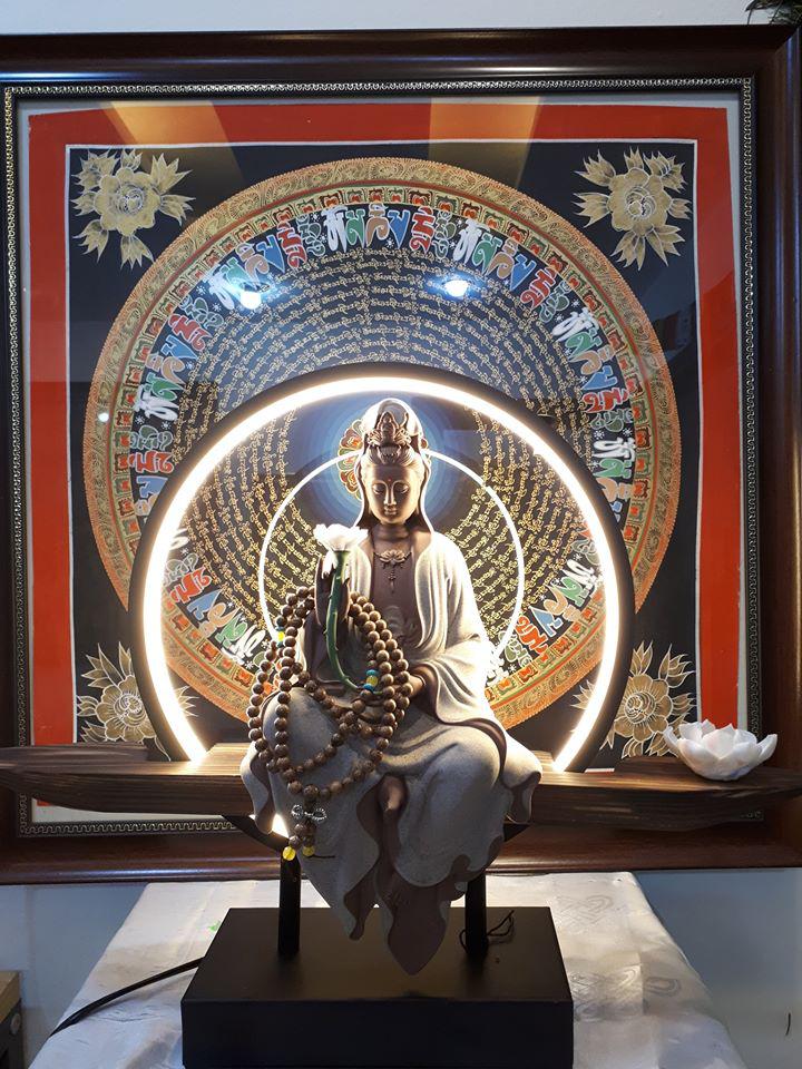 TÔN TƯỢNG QUAN ÂM 37CM