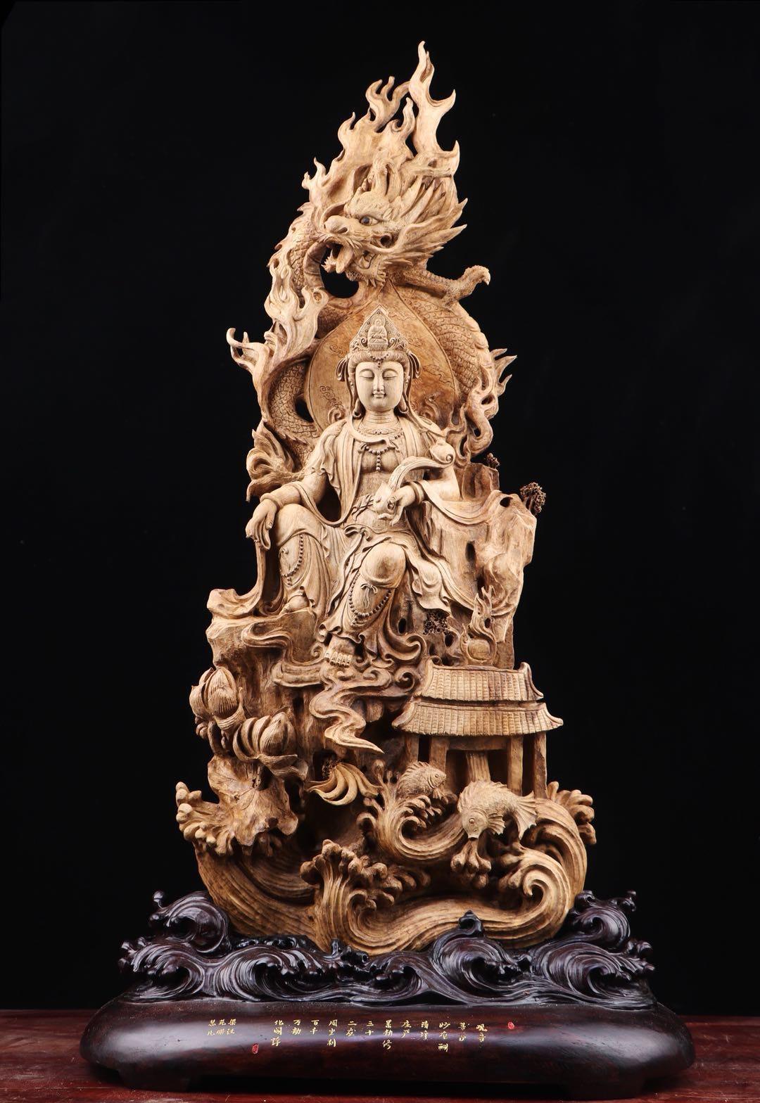 TÔN TƯỢNG QUAN ÂM 105CM