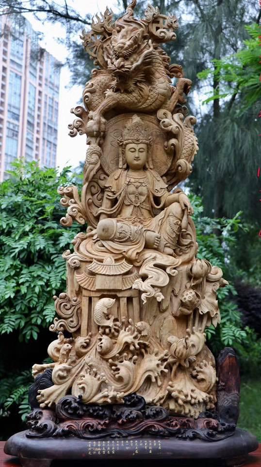 TÔN TƯỢNG QUAN ÂM 153CM