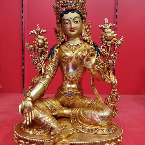 TÔN TƯỢNG TARA XANH 29CM