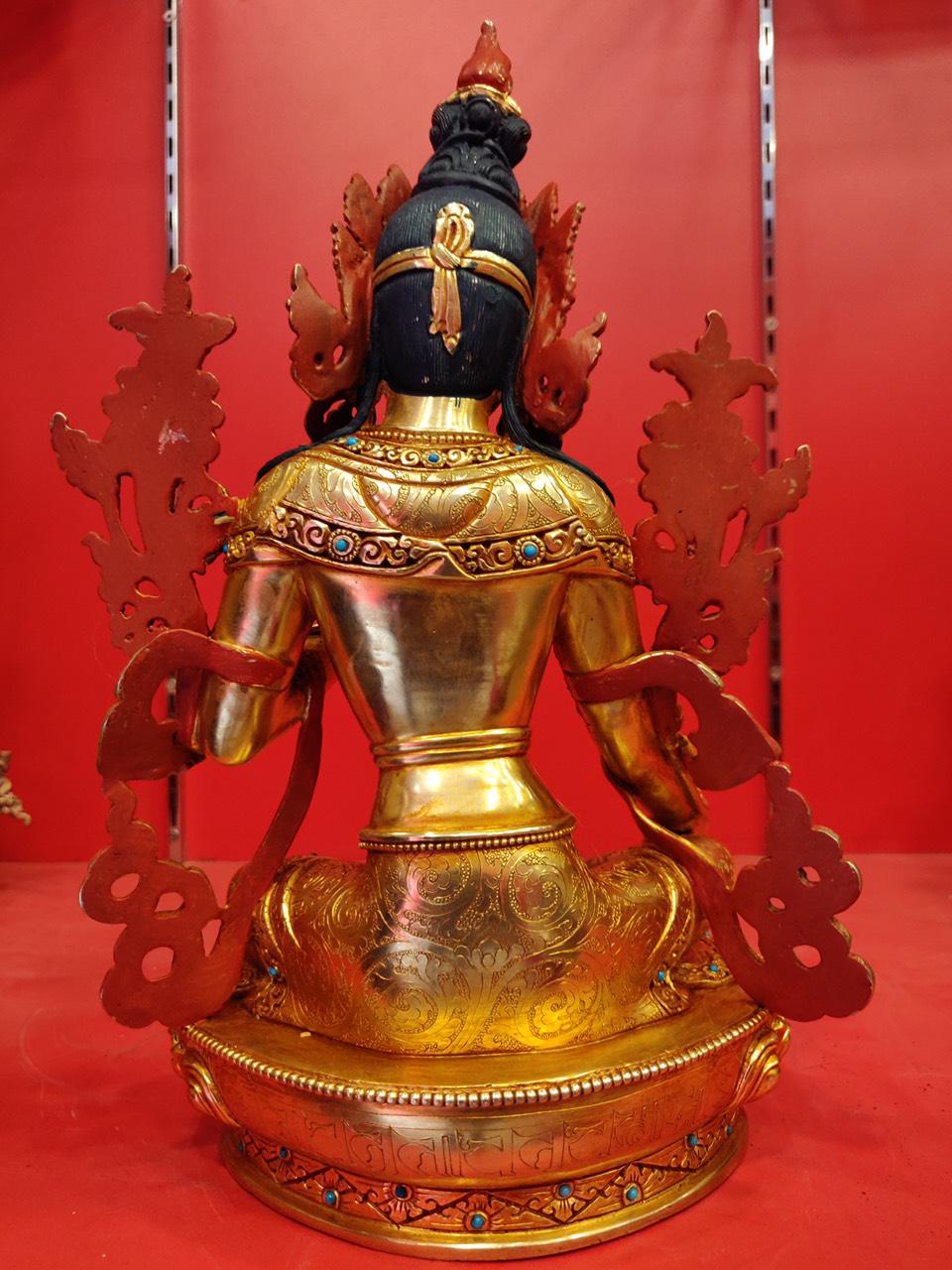 TÔN TƯỢNG TARA XANH 29CM