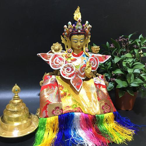 TÔN TƯỢNG TARA XANH TÂY TẠNG / GREEN TARA 45CM