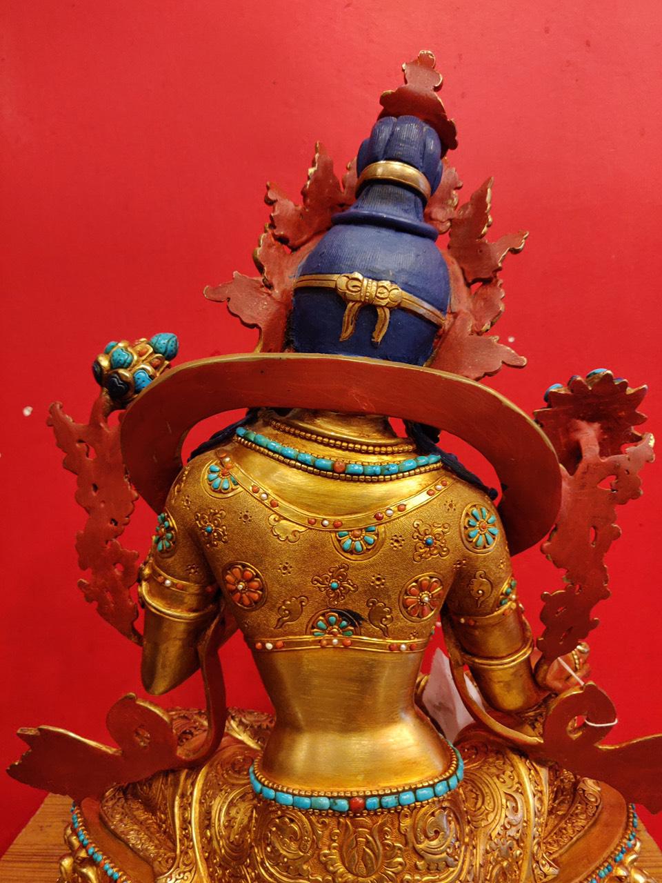 TÔN TƯỢNG TARA XANH 45CM