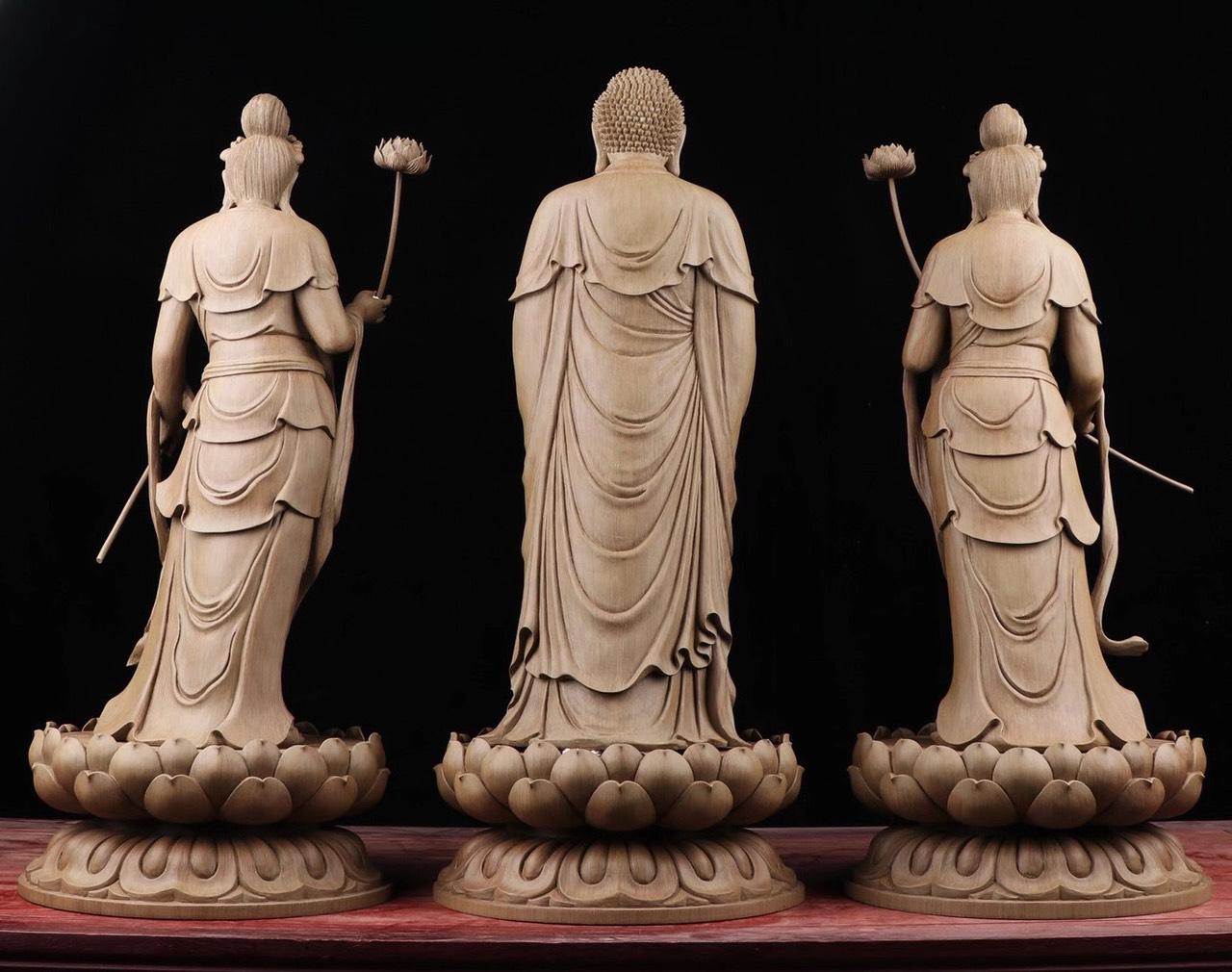 BỘ TƯỢNG TÂY PHƯƠNG TAM THÁNH 86CM