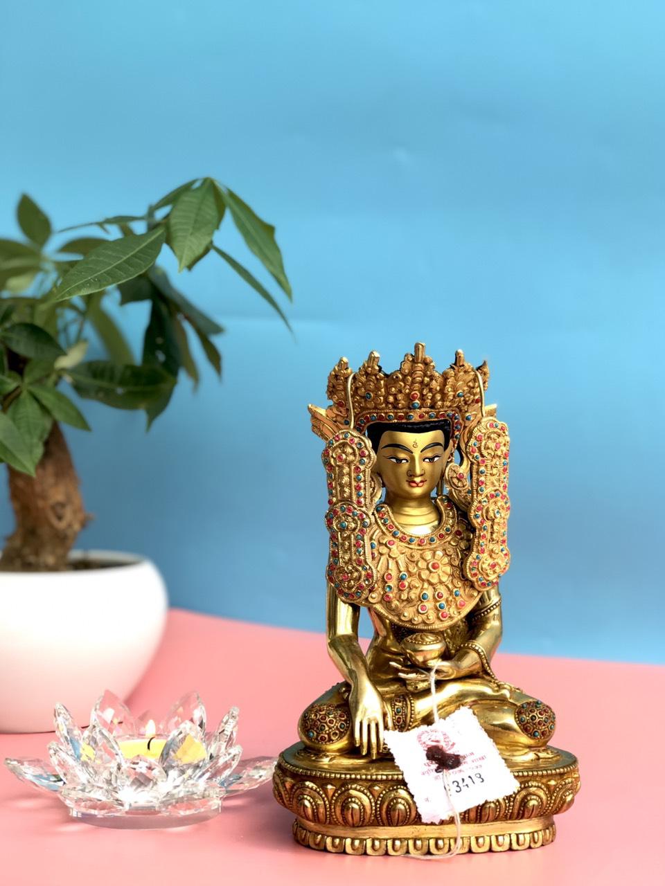 TÔN TƯỢNG THÍCH CA MÂU NI HÌNH DÁNG JOWO 20CM