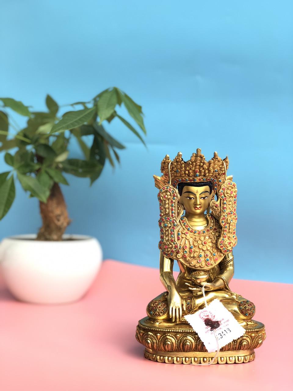 TÔN TƯỢNG THÍCH CA MÂU NI HÌNH DÁNG JOWO 20CM