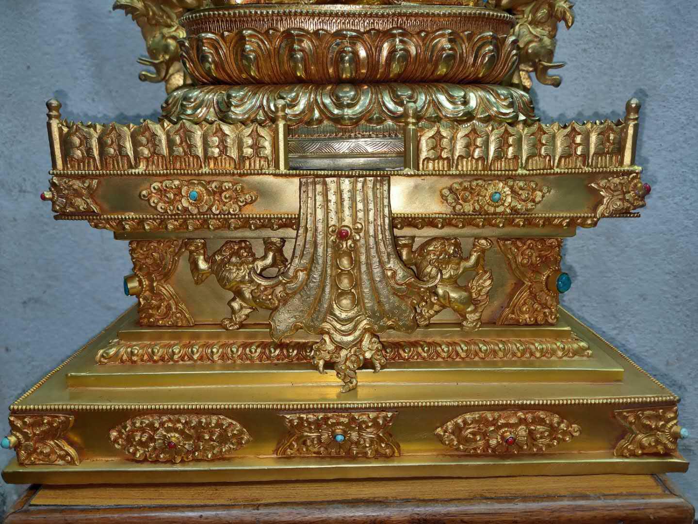 TÔN TƯỢNG THÍCH CA MÂU NI DƯỚI HÌNH TƯỚNG JOWO NEPAL 60CM