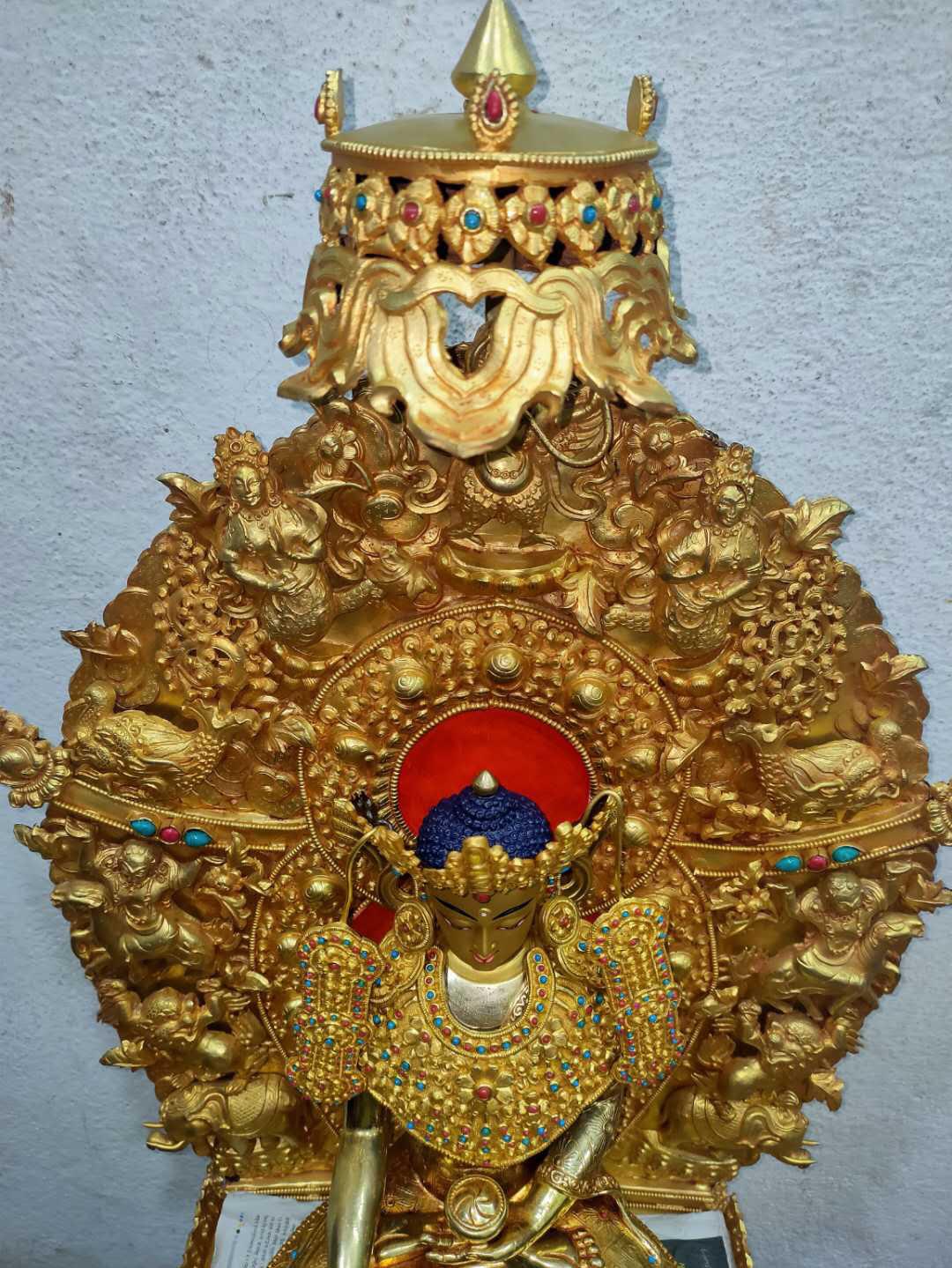 TÔN TƯỢNG THÍCH CA MÂU NI DƯỚI HÌNH TƯỚNG JOWO NEPAL 60CM