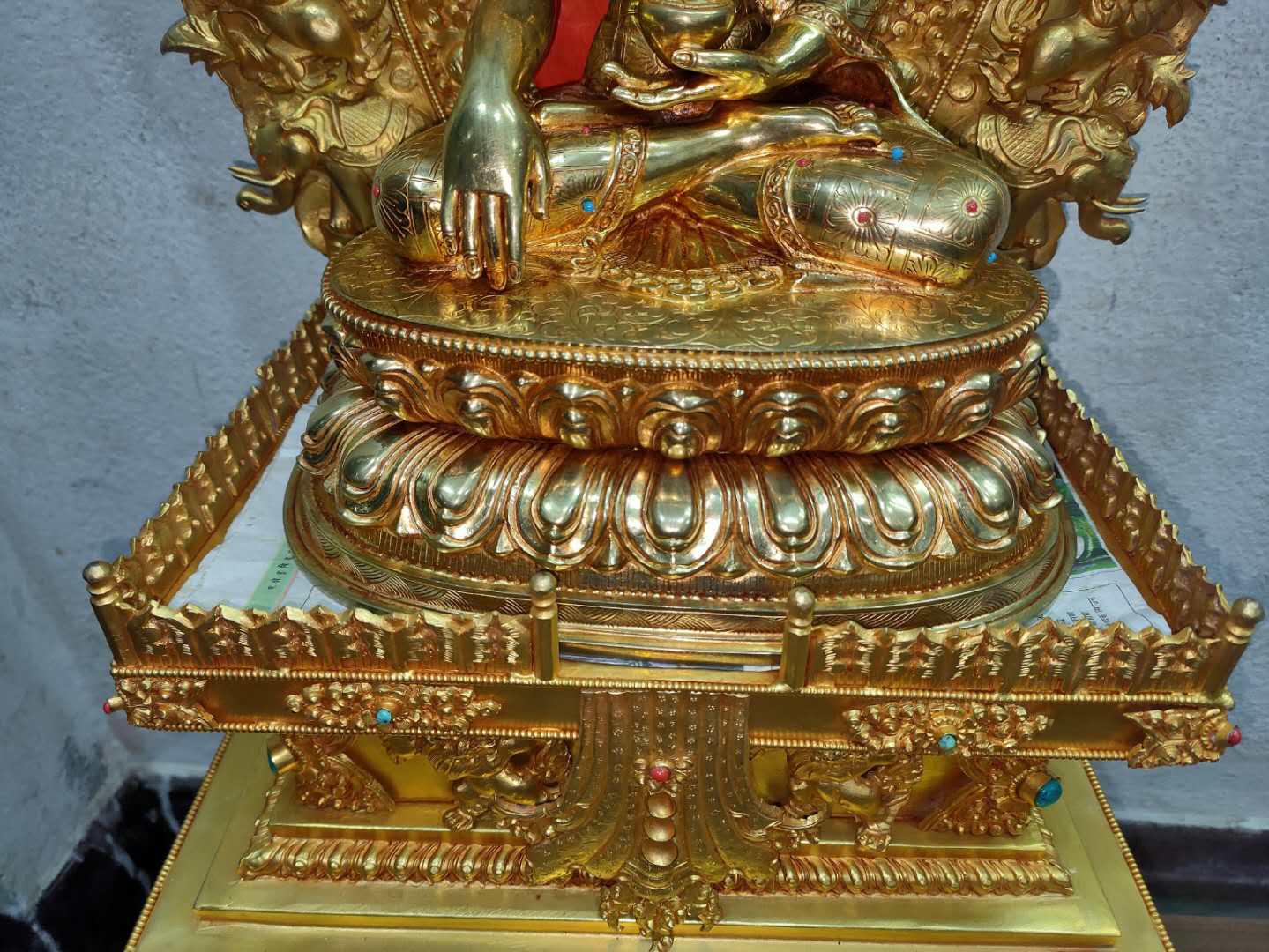 TÔN TƯỢNG THÍCH CA MÂU NI DƯỚI HÌNH TƯỚNG JOWO NEPAL 60CM