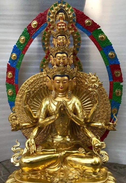 TÔN TƯỢNG THIÊN THỦ THIÊN NHÃN 100CM