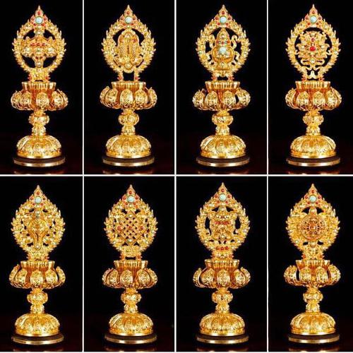 BÁT CÁT TƯỜNG ĐỒNG MẠ VÀNG CAO CẤP 24cm