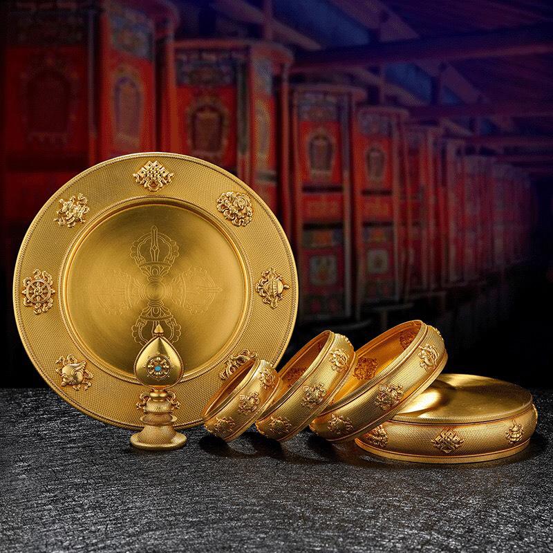 THÁP MANDALA ĐỒNG 20CM