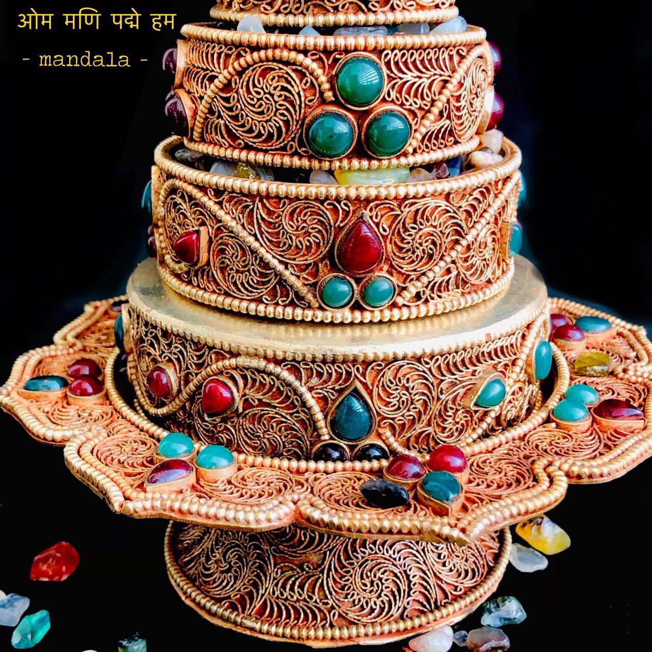 THÁP MANDALA NEPAL 20CM