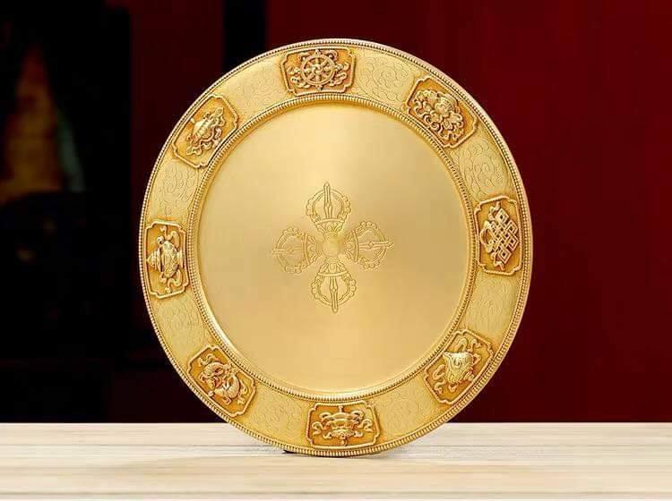 THÁP MANDALA ĐỒNG 26,5 CM