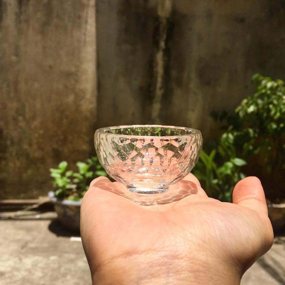 CHÉN CÚNG NƯỚC THỦY TINH 7 MÀU