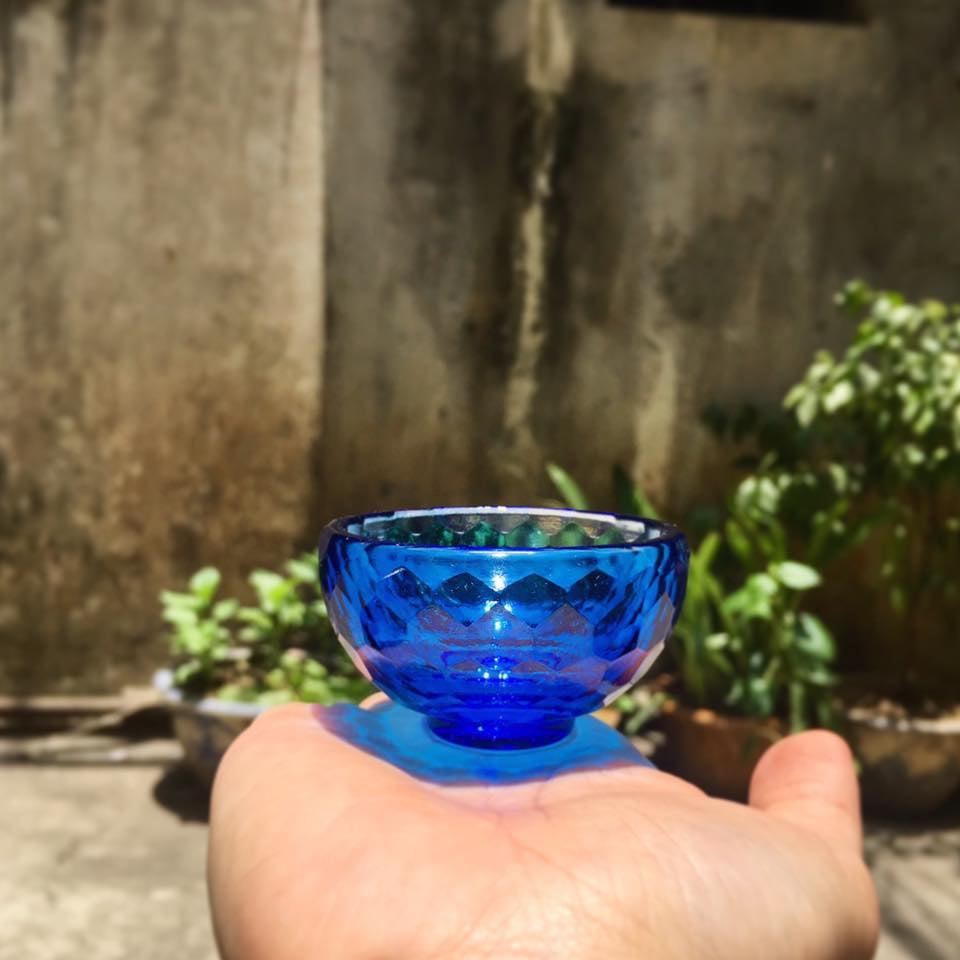CHÉN CÚNG NƯỚC THỦY TINH 7 MÀU
