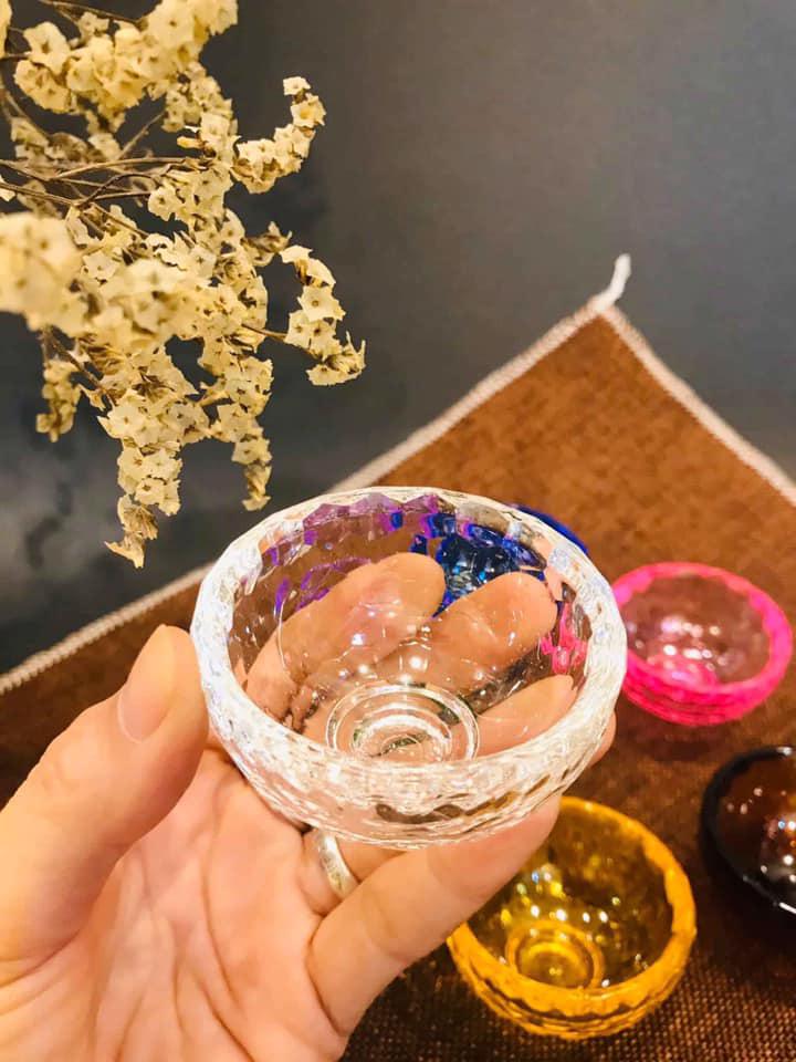 CHÉN CÚNG NƯỚC THỦY TINH 7 MÀU