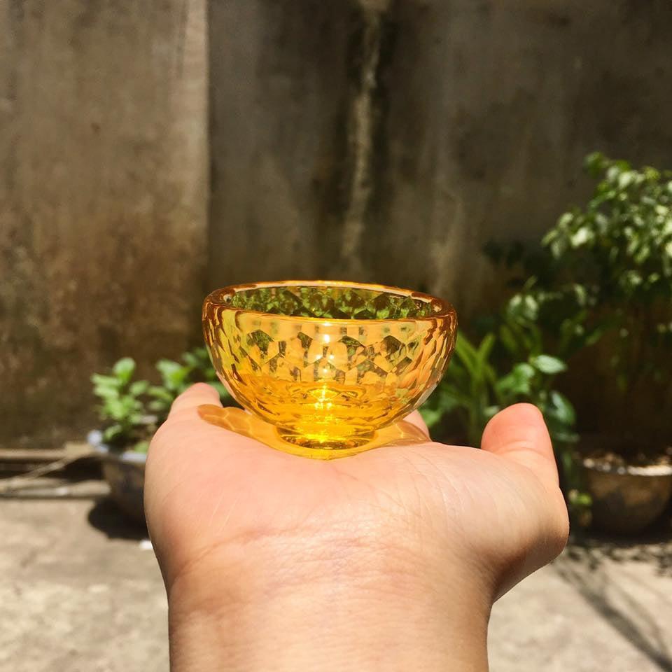 CHÉN CÚNG NƯỚC THỦY TINH 7 MÀU