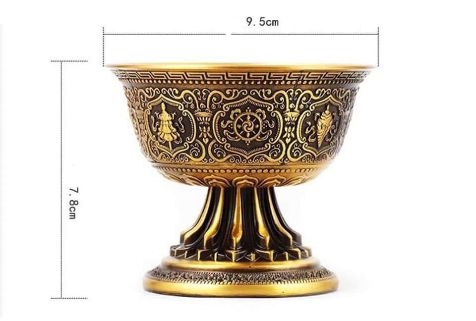 CHÉN CÚNG NƯỚC ĐỒNG 7,8X9.5CM