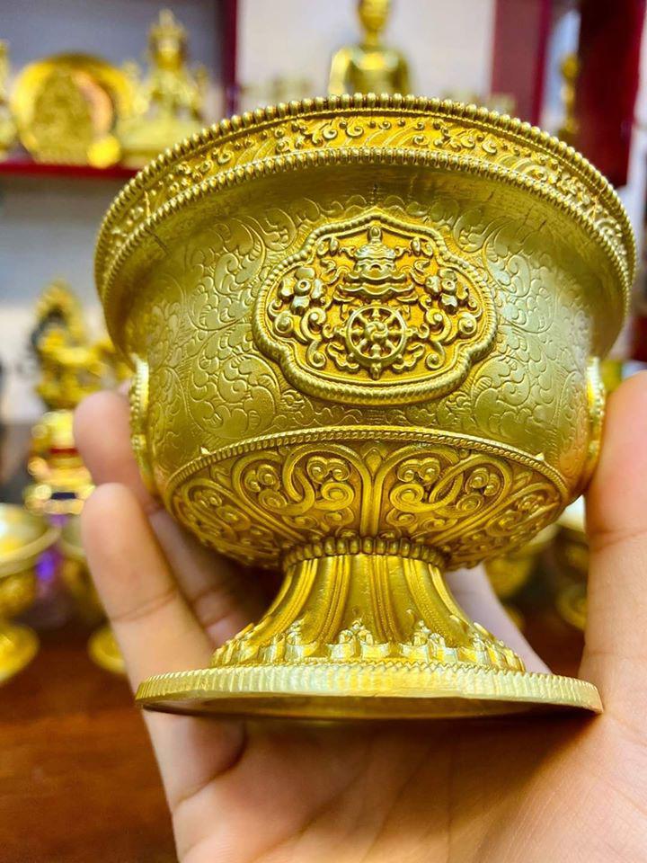 CHÉN CÚNG NƯỚC ĐỒNG MẠ VÀNG CAO CẤP