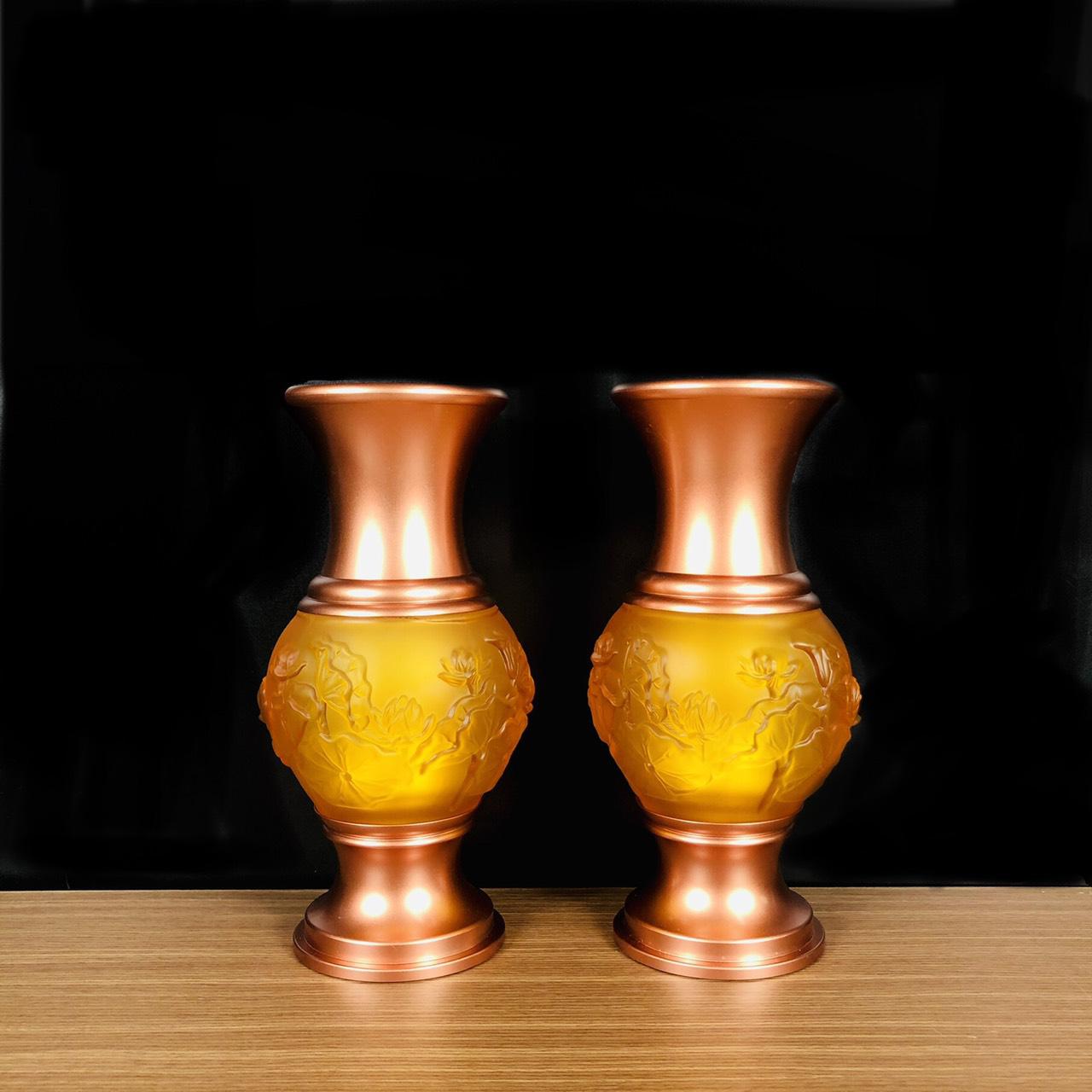 BÌNH HOA LƯU LY 21CM & 25CM