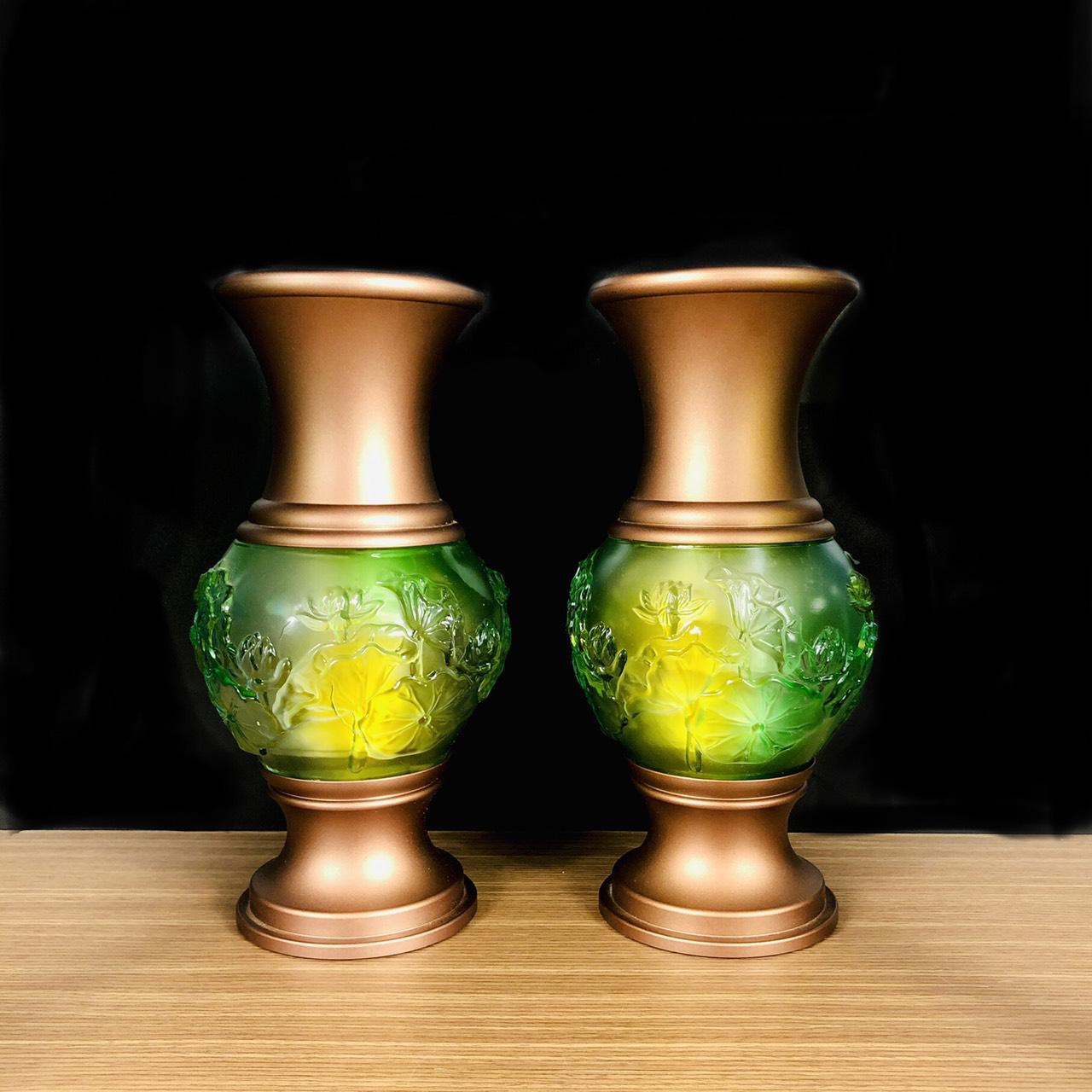 BÌNH HOA LƯU LY 21CM & 25CM