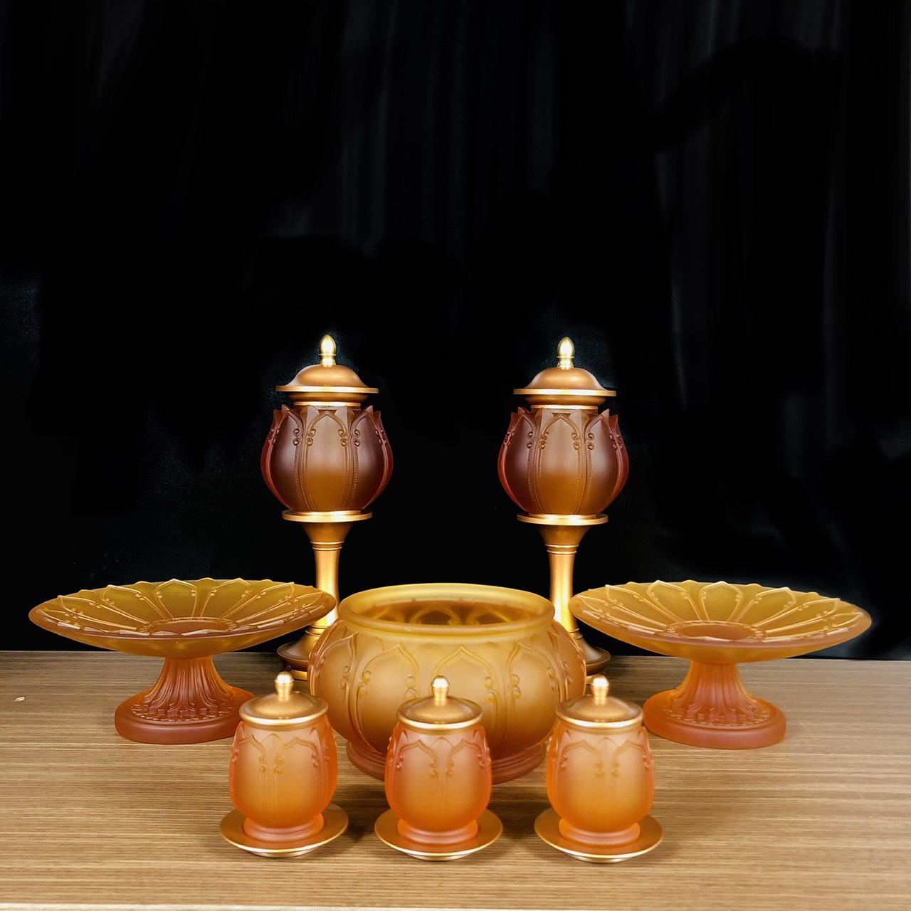 BỘ ĐỒ THỜ LƯU LY CAO CẤP