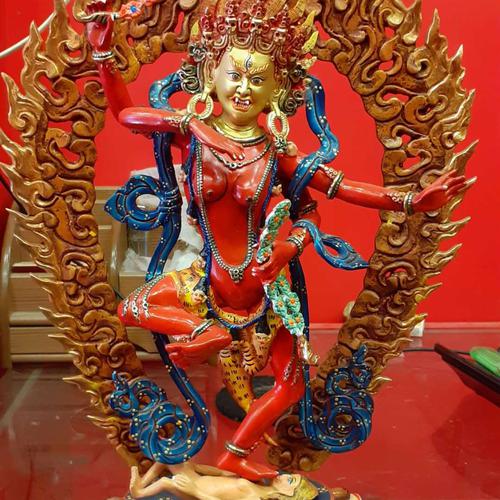 TÔN TƯỢNG ĐỨC TÁC MINH PHẬT MẪU / KURUKULLE 40CM