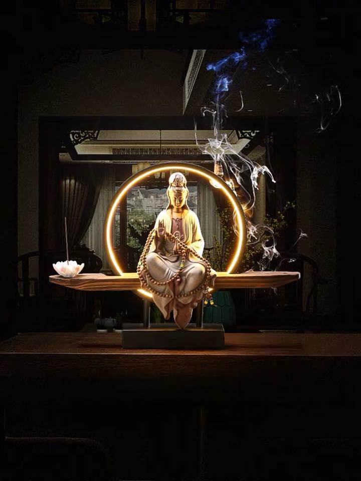 TÔN TƯỢNG QUAN ÂM 37CM