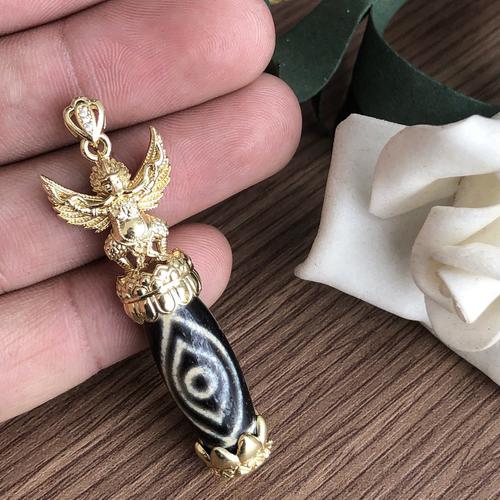 MẶT DÂY ĐEO DZI MIX KIM SÍ ĐIỂU