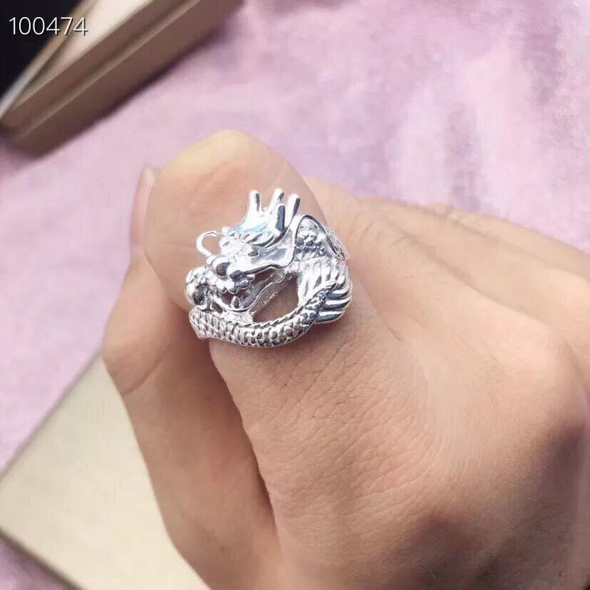 NHẪN BẠC RỒNG