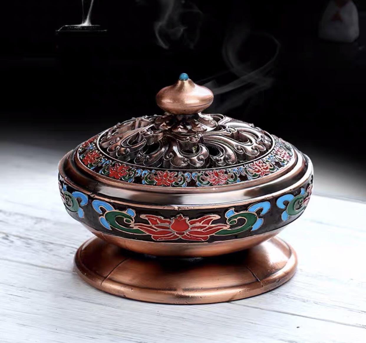 LƯ XÔNG TRẦM ĐỒNG VẼ MÀU