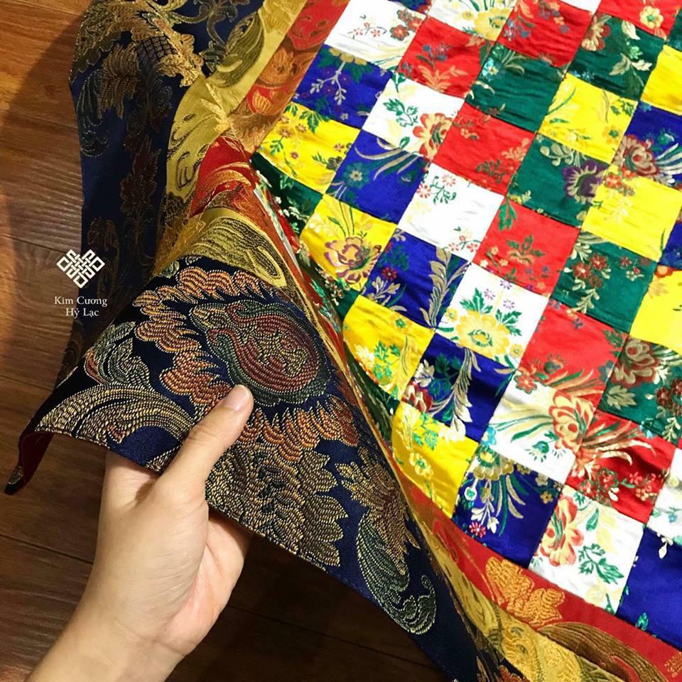 KHĂN TRẢI BÀN THỜ KHAM NHẪN - 1mx1m