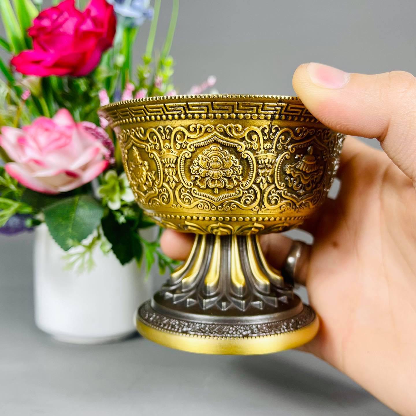 CHÉN CÚNG NƯỚC ĐỒNG 7,8X9.5CM