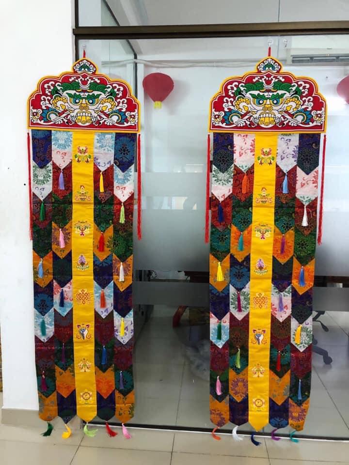 PHƯỚN VẢI GẤM - DÀI 2m, NGANG 55CM
