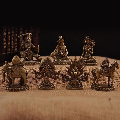 BỘ THẤT BẢO LUÂN VƯƠNG HỢP KIM 9CM