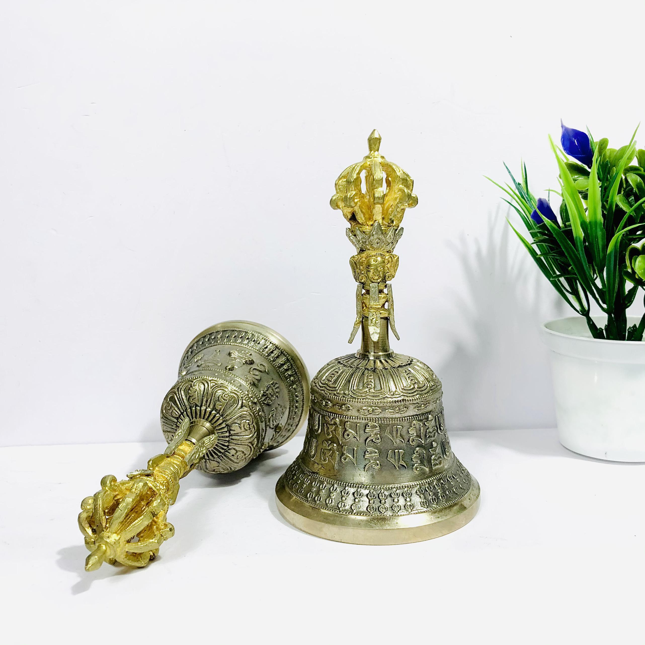CHUÔNG CHÙY 9 CHẤU KHẮC CHÚ
