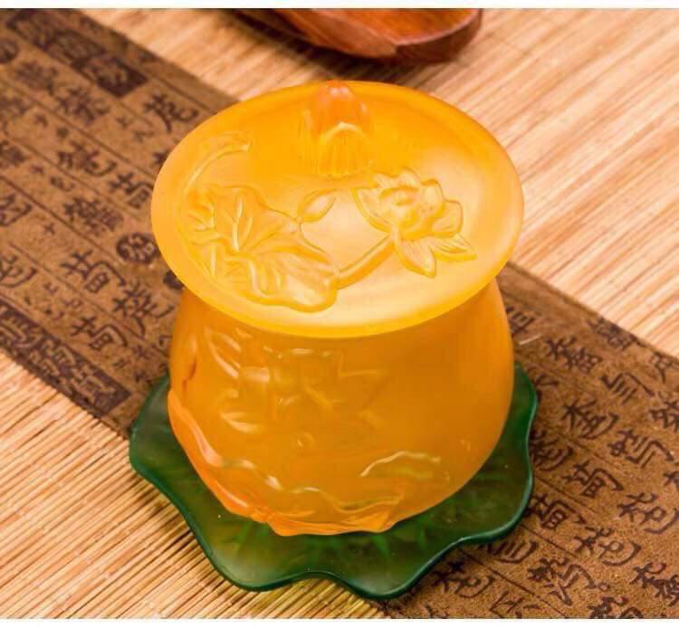 CHÉN CÚNG NƯỚC HOA SEN LƯU LY