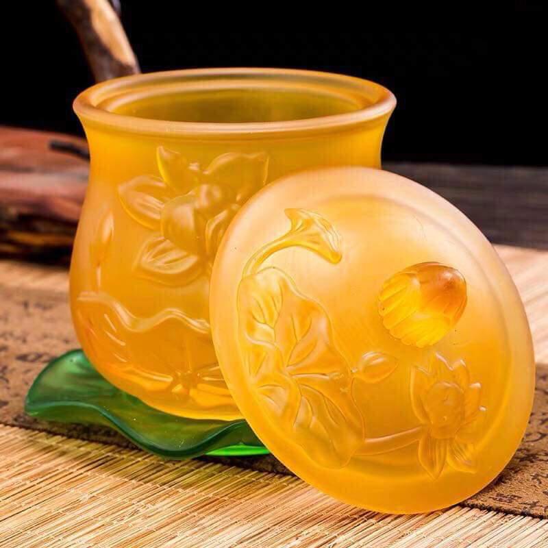 CHÉN CÚNG NƯỚC HOA SEN LƯU LY