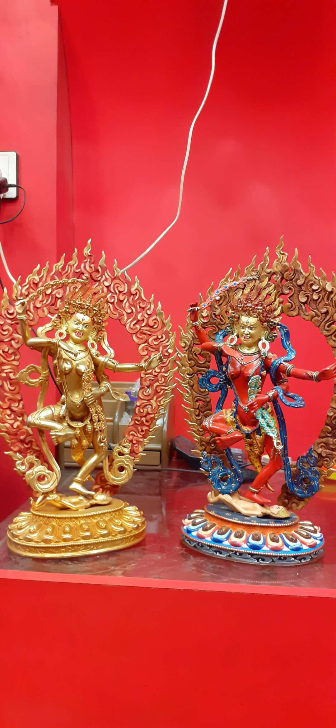 TÔN TƯỢNG ĐỨC TÁC MINH PHẬT MẪU / KURUKULLE - 40CM
