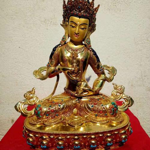 TÔN TƯỢNG ĐỨC KIM CANG TÁT ĐỎA 33CM