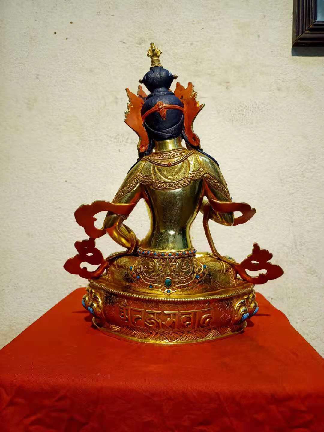 TÔN TƯỢNG ĐỨC KIM CANG TÁT ĐỎA 33CM