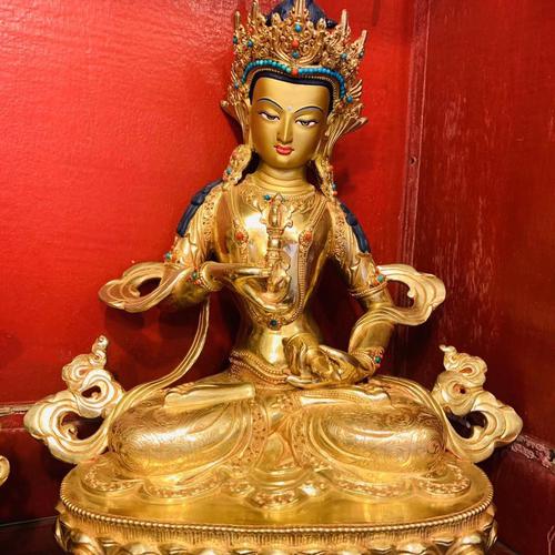 TÔN TƯỢNG ĐỨC KIM CANG TÁT ĐỎA 33CM