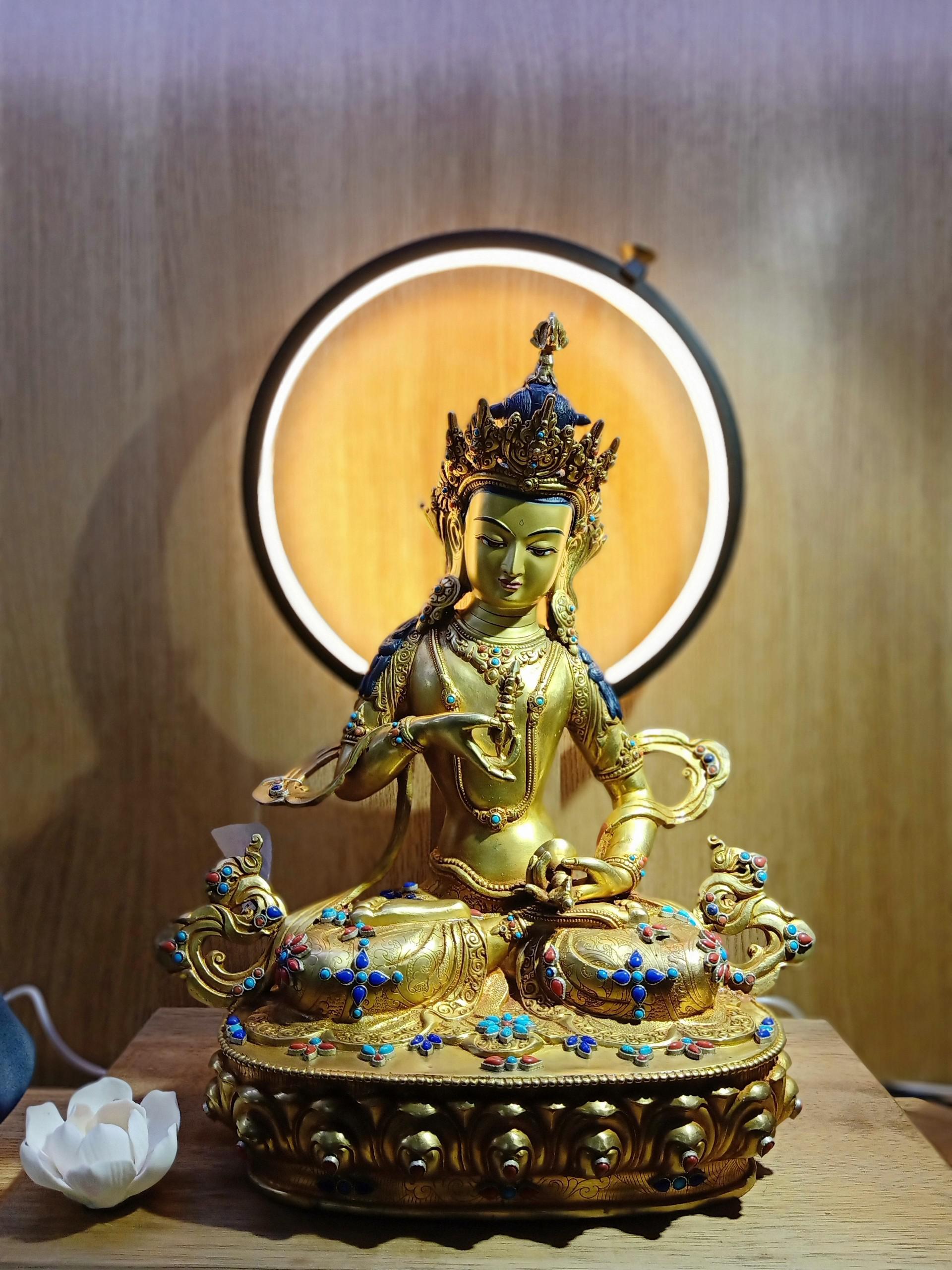 TÔN TƯỢNG ĐỨC KIM CANG TÁT ĐỎA 33CM