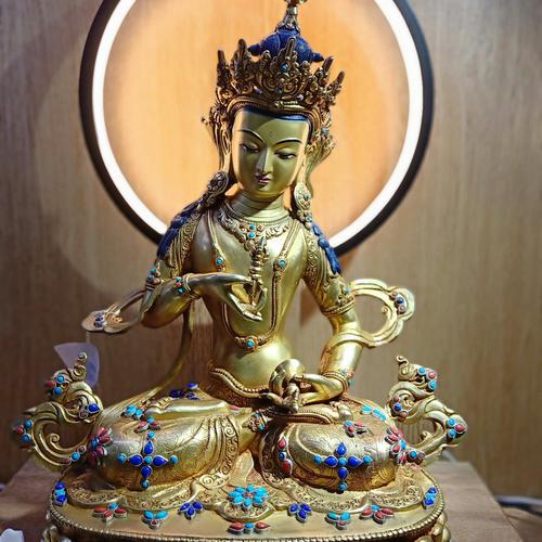 TÔN TƯỢNG ĐỨC KIM CANG TÁT ĐỎA 33CM