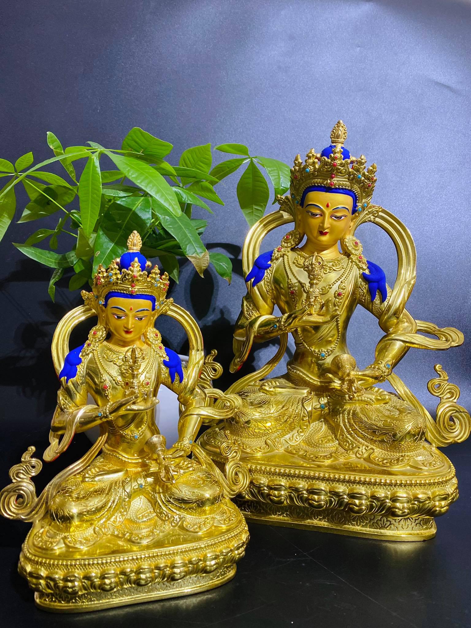 TÔN TƯỢNG ĐỨC KIM CANG TÁT ĐỎA ĐÀI LOAN LOẠI 1- 17-23-33CM