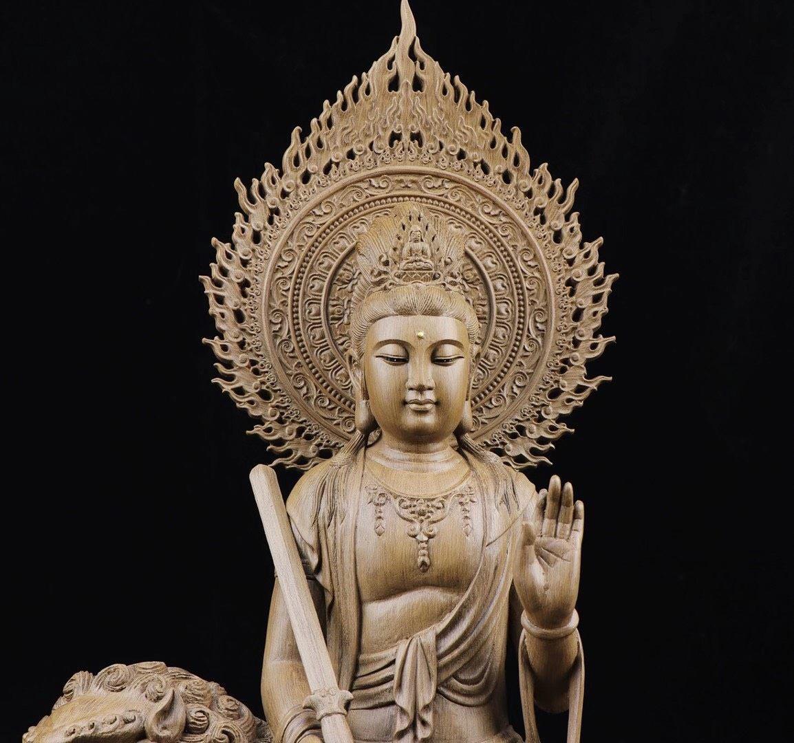 BỘ TƯỢNG HOA NGHIÊM TAM THÁNH 108CM